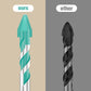 High-Strength Eccentric Twist Drill Bit Set - clarioy