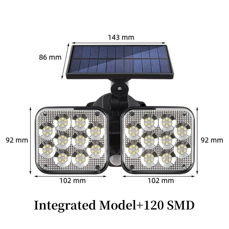 🎅Christmas Pre-Sale🎁Eco-Friendly Lighting：Waterproof Outdoor Solar Lights with Motion Sensor