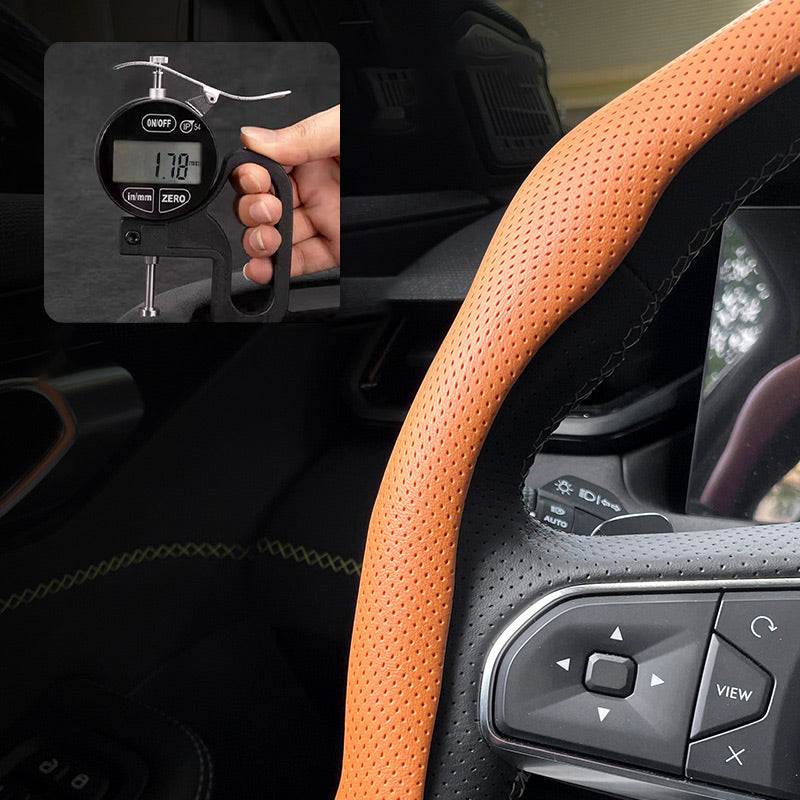 🖤Early Black Friday Specials:🎁 50% OFF and ✈️Free shipping💖Breathable Non-Slip Ultra-Thin Steering Wheel Cover