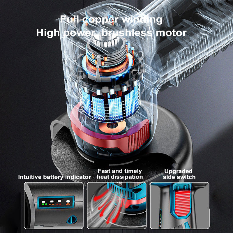 ⏳Time-Limited Special⏰Compact Brushless Grinder – High‑Efficiency, Lightweight, Multi‑Purpose ✨