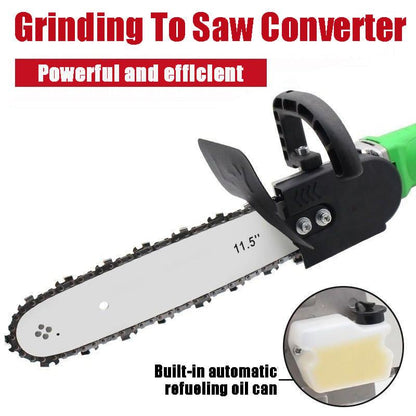 🔥Half price today Ends soon🔥Angle Grinder Converted Electric Chainsaw Kit - clarioy
