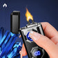 USB Charging Digital Windproof Lighters with LED Lighting Function - clarioy