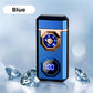USB Charging Digital Windproof Lighters with LED Lighting Function - clarioy