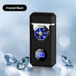 USB Charging Digital Windproof Lighters with LED Lighting Function - clarioy