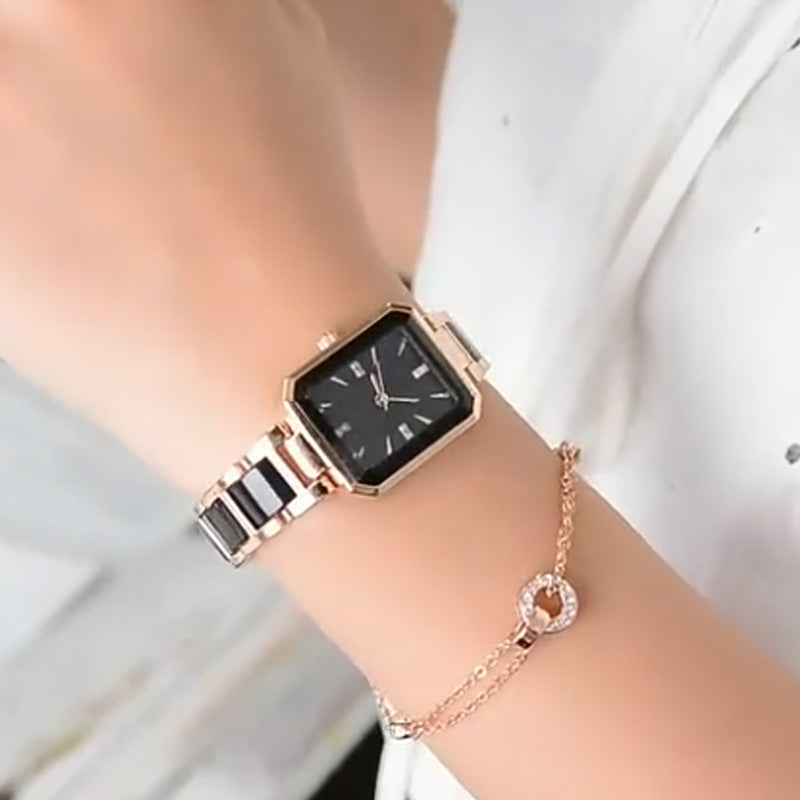 ✨2025 Latest Styles⌚Women's Fashion Rectangular Quartz Watch