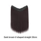 🎅Xmas Specials🎄Clip in U-Shaped Hair Extension Hairpiece for Women - clarioy