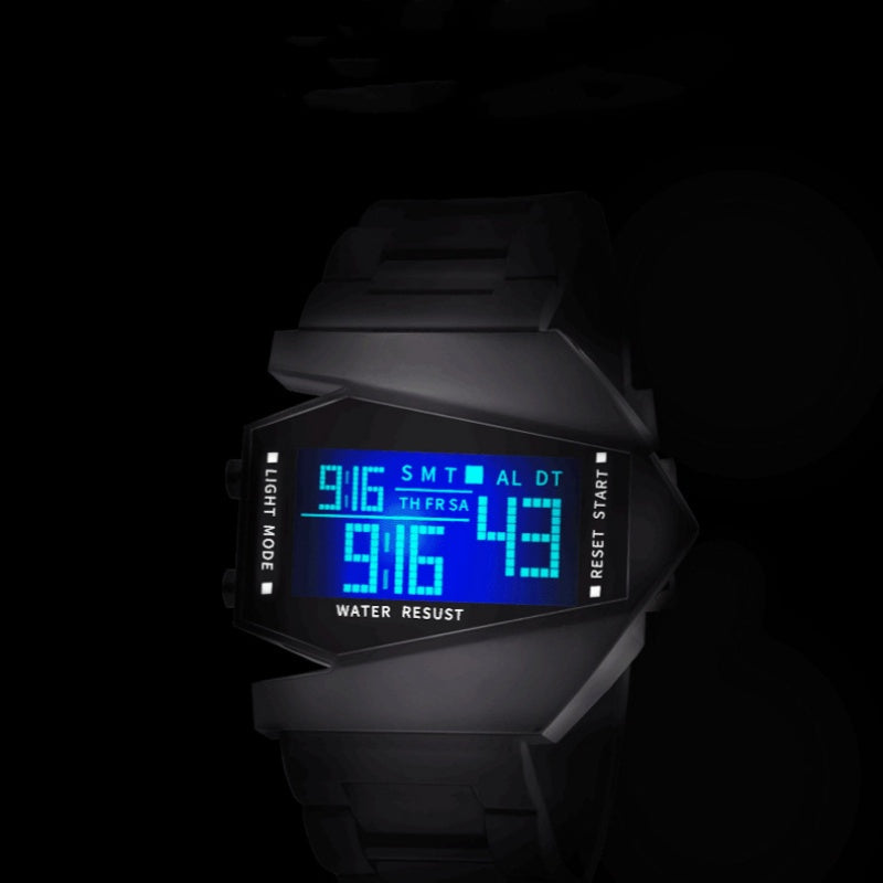 🔥Creative luminous aeroplane shape LED watch⌚ - clarioy