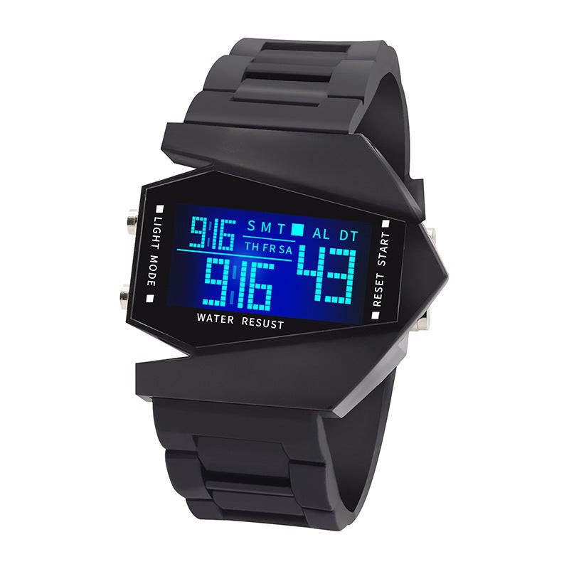 🔥Creative luminous aeroplane shape LED watch⌚