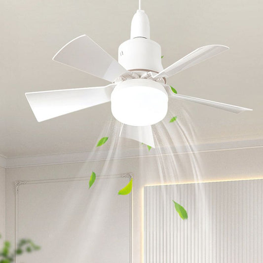 2-in-1 Portable Ceiling Fan & Light With Remote Control - clarioy