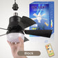 2-in-1 Portable Ceiling Fan & Light With Remote Control - clarioy