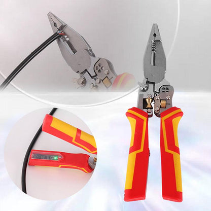 💥🧰Versatile Wire Stripping Pliers with Electricity Measurement - clarioy