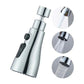 360 degree rotating high-pressure tap + adapter - clarioy