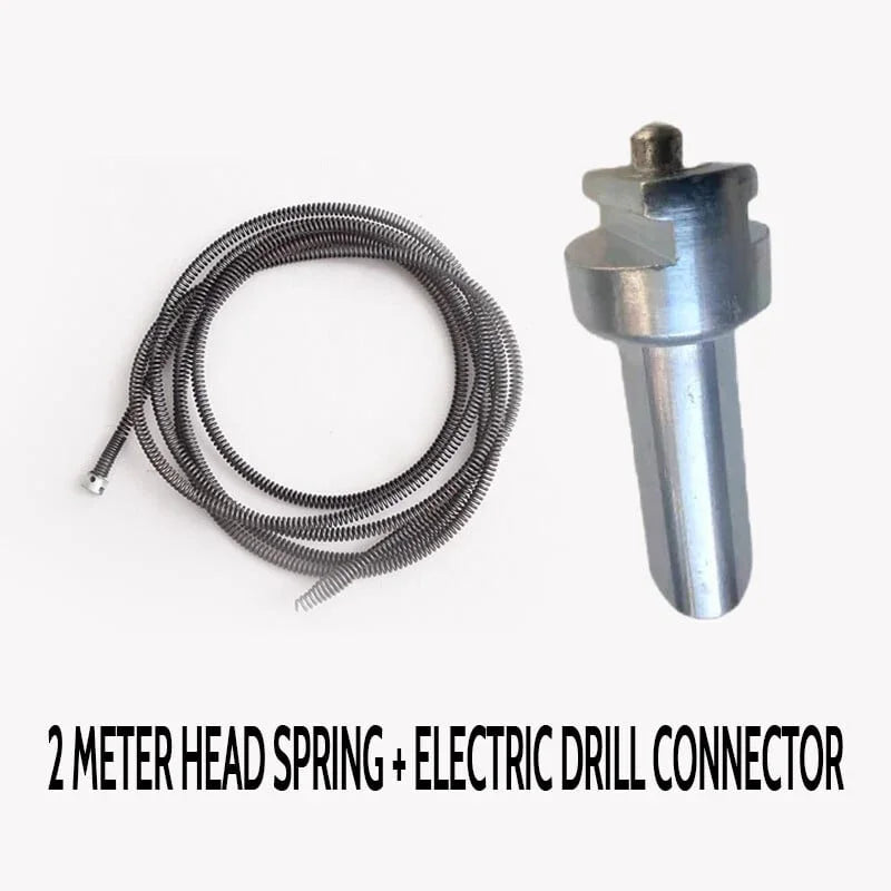 2 meter head spring and electric drill connector for auto tools at clarioy