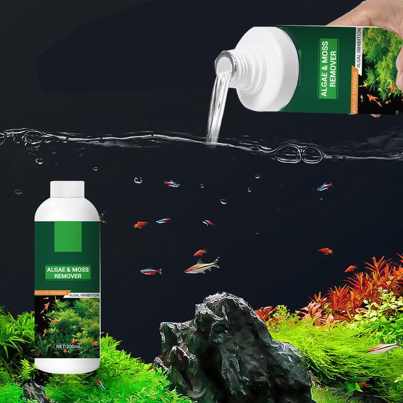 🎉Buy More Save More💥 Algae & Moss Remover for Fish Tank and Fish Pond - Safe Water Purification - clarioy