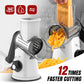 🔥Limit Time 46% OFF🔥Multifunctional Manual Rotary Grater & Chopper