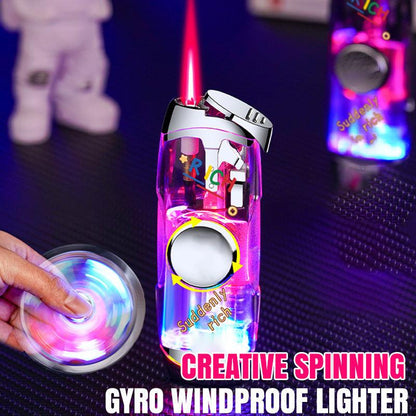 🔥New Hot Selling❤️‍🔥 Creative Spinning Gyro Windproof Lighter - clarioy