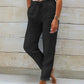 🌸New arrival 40% OFF!🏖️Women's Elastic Waist Cotton Linen Casual Pants
