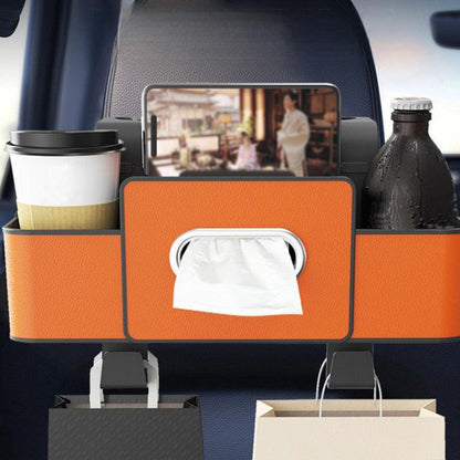 🚗💦Car Multifunctional Seat Back Waterproof Storage Bag🎒 Travel Organizer Extraordinaire Keep Your Car Tidy