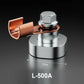 clarioy L-500A auto tool terminal connector with copper and silver parts, 37mm x 17mm