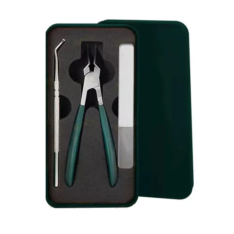 💅 50% OFF NOW! ✨ Anti-Splash 25° Slant Edge Nail Clipper 3-Piece Set – Precise Cut, Comfortable Grip & Safe Splash Guard ✂️