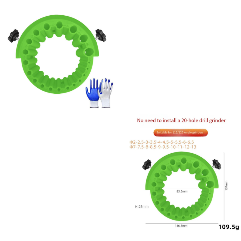 Multipurpose Drill Bit Sharpener for Angle Grinders