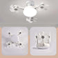 Remote-Controlled LED Ceiling Fan Light