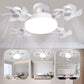 Remote-Controlled LED Ceiling Fan Light