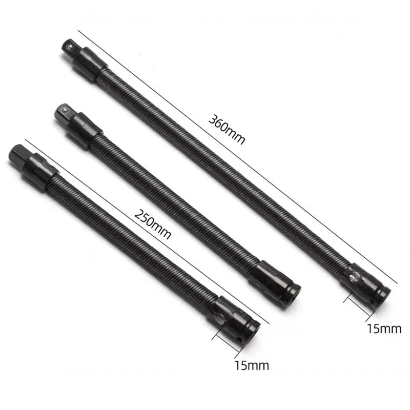 🔧 50% OFF NOW! 🔩 1/2" Flexible Socket Extension Bar – Conquer Tight Spaces, Durable Construction & Universal Fit 🛠️