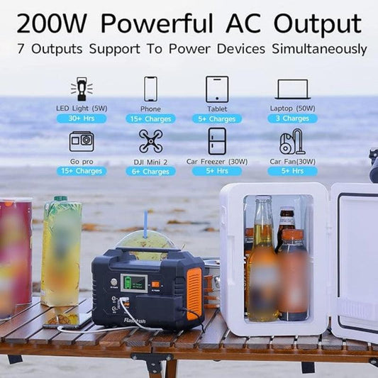 ⏳Time-limited Special⚡200W Portable Power Station with Display