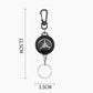 🔑 BUY 1 GET 1 FREE! 🌀 Heavy-Duty Retractable Keychain – Durable Cable, Compact Design & Secure Key & Card Holder 💳
