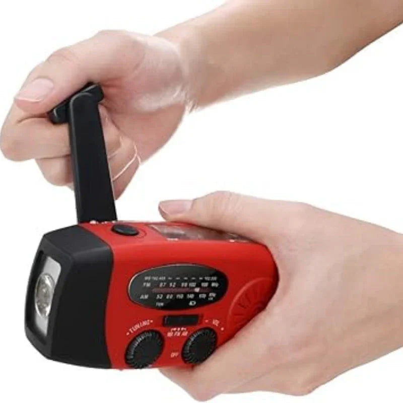 🔥2026 New Arrivals: 50% Off for Limited Time!🔥 Multifunctional Portable Solar Emergency Radio