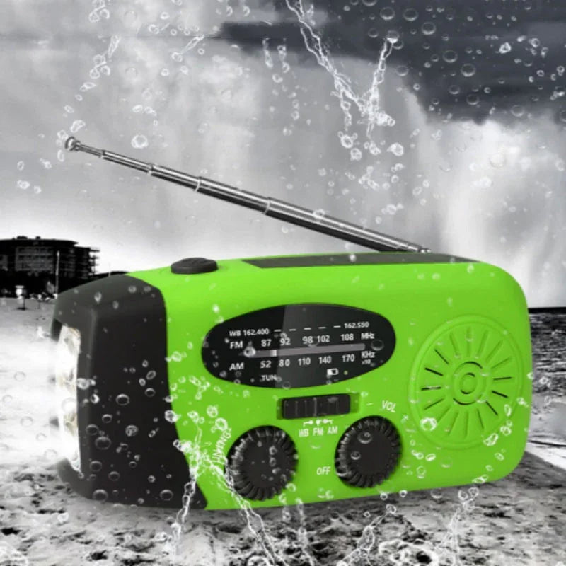 🔥2026 New Arrivals: 50% Off for Limited Time!🔥 Multifunctional Portable Solar Emergency Radio