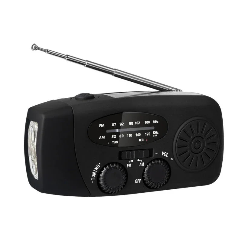 🔥2026 New Arrivals: 50% Off for Limited Time!🔥 Multifunctional Portable Solar Emergency Radio