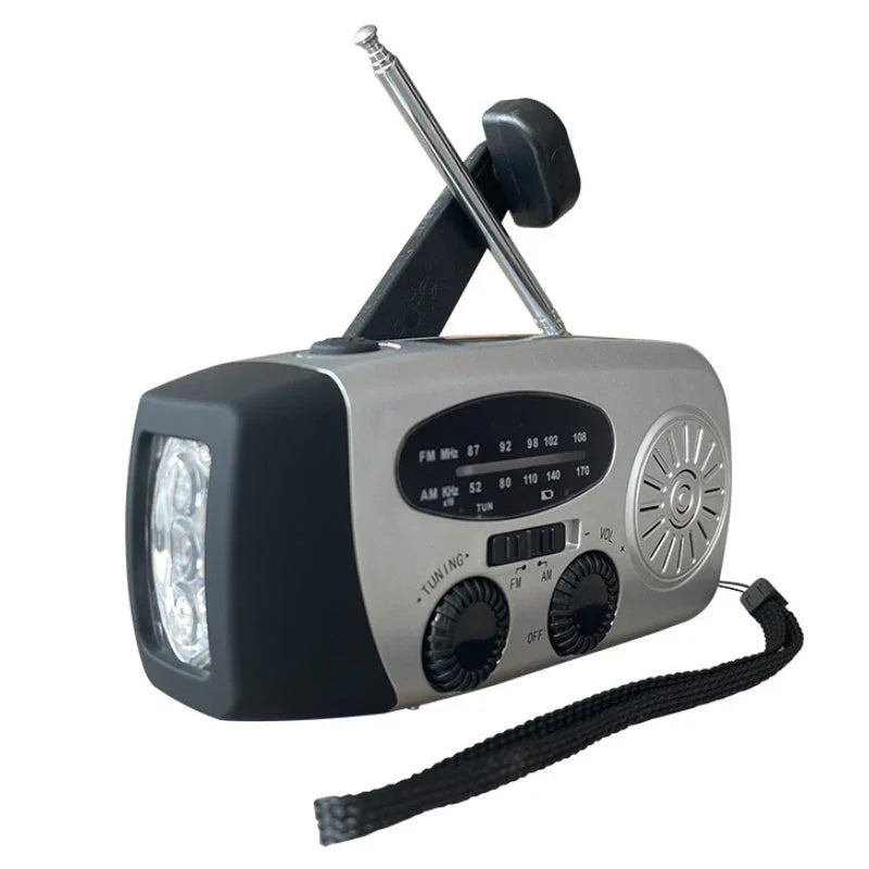🔥2026 New Arrivals: 50% Off for Limited Time!🔥 Multifunctional Portable Solar Emergency Radio