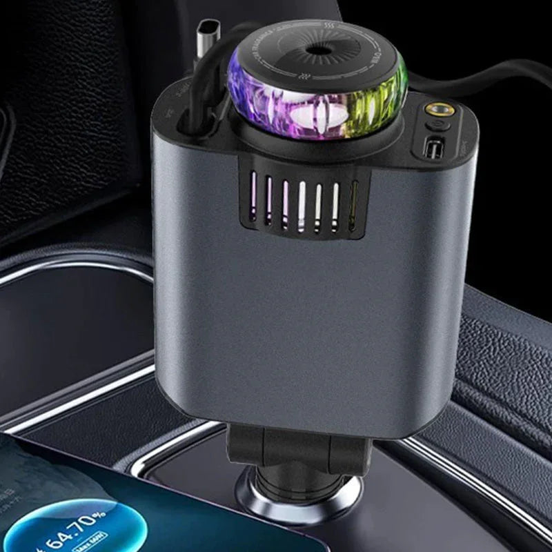 🔋⚡5-in-1 Charger & Aroma Diffuser & Starlight Ceiling