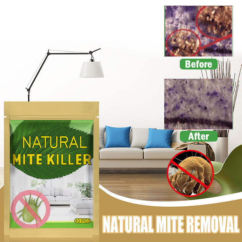 ⏳LAST DAY SALE ONLY $17.9!!🌿🛡️ The US’s #1 Natural Mite Control Sachet– Vetted by Allergy US • 100% Chemical-Free • Safe for Babies, Pets & Asthma Sufferers 🛏️✨