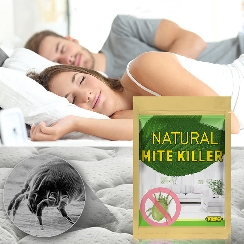 ⏳LAST DAY SALE ONLY $17.9!!🌿🛡️ The US’s #1 Natural Mite Control Sachet– Vetted by Allergy US • 100% Chemical-Free • Safe for Babies, Pets & Asthma Sufferers 🛏️✨