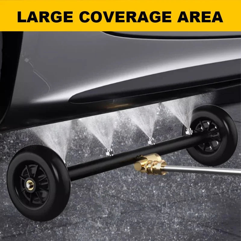 💎 50% OFF! 💎 Versatile Pressure Undercarriage Cleaner Nozzle – Dual-Mode Jet, Long Hose & Paint-Safe Design 🚗💦