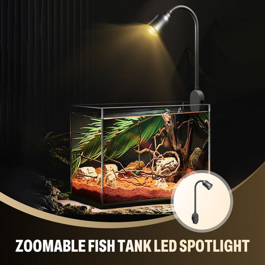 Zoomable Fish Tank LED Spotlight