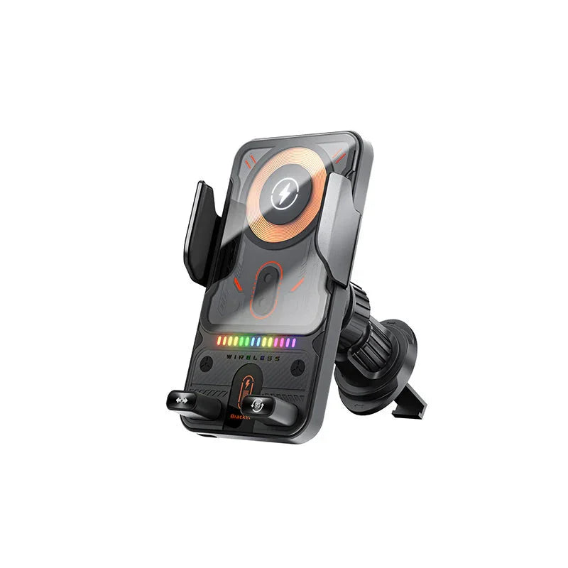 🚗 50% OFF NOW! 📱 2-in-1 Car Phone Holder & Wireless Charger – 360° Rotation, Strong Grip & Fast Charging 🔋