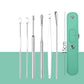 📢Portable 6-piece stainless steel ear piercing kit - Spiral ear tool✨