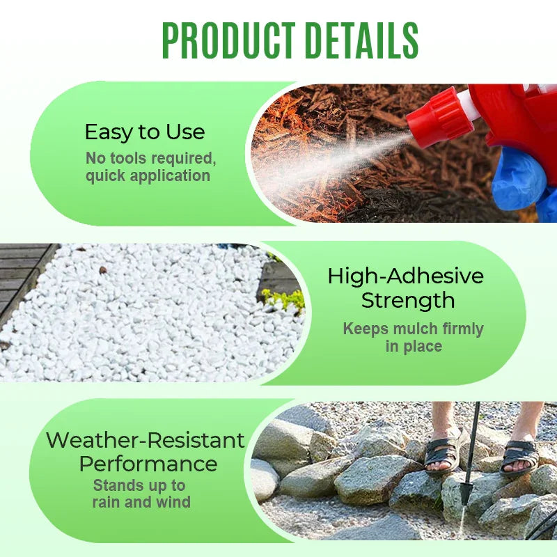 ⏳Time-Limited Special⏰Quick-Drying Sticky Landscape Adhesive- Strong hold & easy application 🎨
