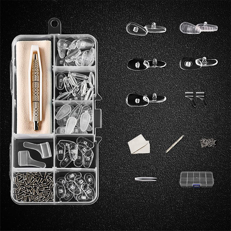 👓🛠️ 50% OFF! Eyeglass Nose Pad Repair Kit – Replace worn pads & rusty screws at home. No optician fees – keep your glasses comfy & secure! 🔧✨