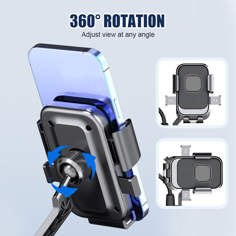 ⏰🔥LIMITED TIME 50% OFF!🔥50K+ SOLD! Anti-Shake Motorcycle and Bicycle Phone Holder