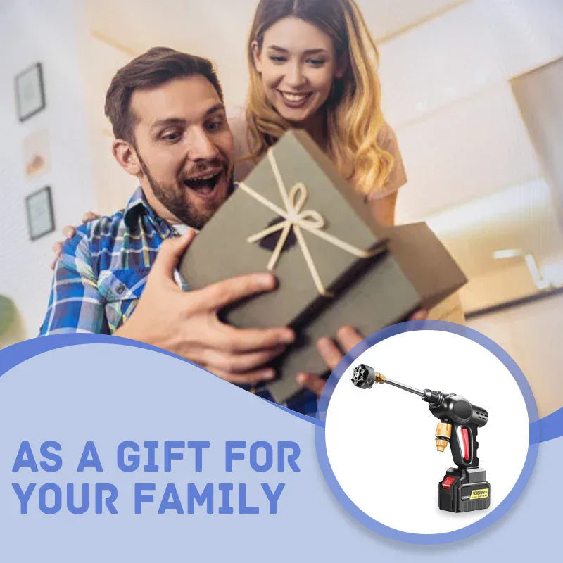🎁 50% OFF NOW! 💦🚗 Portable High-Pressure Car Washer – 300W Motor, Multi-Purpose Use & Compact Storage Design for Outdoor Cleaning 🔧