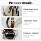 👜 LIMITED-TIME 50% OFF! ✨ Color-Blocked Bag – Stylish, Metal Hardware, Multi-Way 🧳