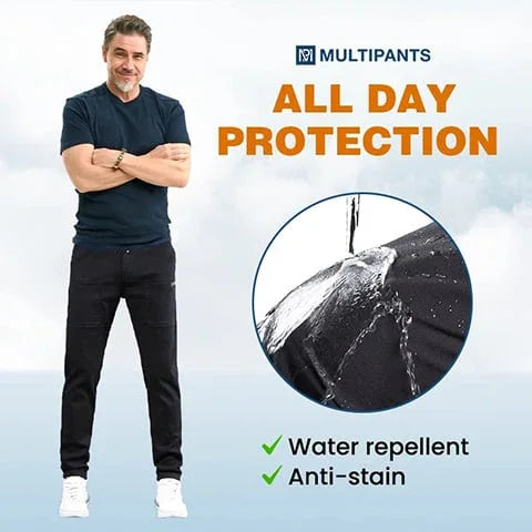 🔥NEW YEAR SALE $32.99!!⚡50K+ SOLD!🔥MultiPants – High Stretch Multi-pocket Durable Cargo Pants