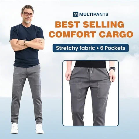 🔥NEW YEAR SALE $32.99!!⚡50K+ SOLD!🔥MultiPants – High Stretch Multi-pocket Durable Cargo Pants