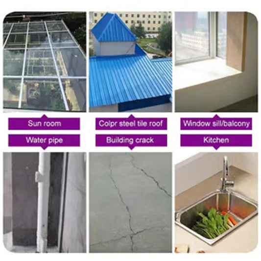 Examples of sunroom, blue steel tile roof, window sill, water pipe, building crack, and kitchen sink from clarioy premium homeware and auto tools store.