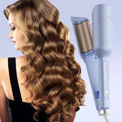 💇‍♀️🔥 Deep Beach Waver Curling Iron (50% Off!) – 30s Rapid Heat-Up + Ceramic Hair Protection!